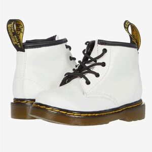 Toddler white doc Martens